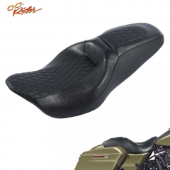 CC Rider XF2906S03-03 Two Up Driver Passenger Seat Fit For Harley Touring Street Glide 2009-2020 5 color