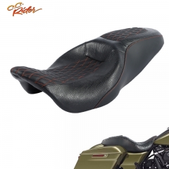 CC Rider XF2906S03-03 Two Up Driver Passenger Seat Fit For Harley Touring Street Glide 2009-2020 5 color