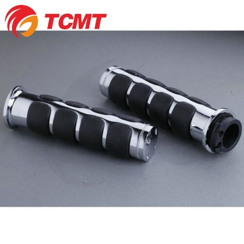 TCMT 1" Chrome Handle Hand Grips For Honda Goldwing Gold wing GL1800 2001-2013 TRHB118-C