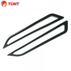 TCMT XF29012034-E Chrome Rear Brake Tail Lights Trim Accents Fit For Honda Goldwing GL1800 2018-20
