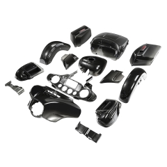 HR3 body kit/Fairing For Electra Glide Ultra Limited 15+ Black Earth Fade