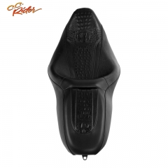 CC Rider S03-04-BK Driver Passenger Seat For Harley Touring Road King Road Glide 2009-2020