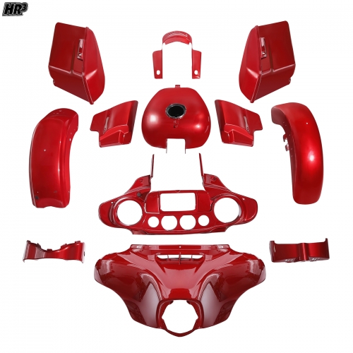 HR3 body kit/Fairing For Harley Touring Street Glide 2018 2019 Wicked Red
