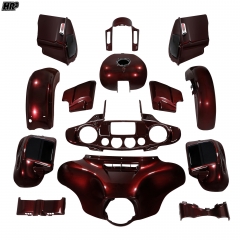 HR3 body kit/Fairing For Harley CVO Street Glide 2018-2019 Twisted Cherry