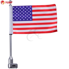 TCMT Luggage Rack Vertical Flag Pole American For 2001-2017 Honda GoldWing GL1800