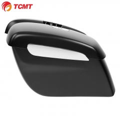 TCMT Matte Black Saddlebags Fit For Indian Chieftain Springfield Dark Horse 2019-2020