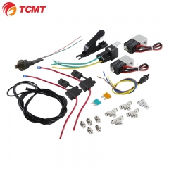TCMT 12V Rear Air Ride Suspension Air Tank For Harley Touring Street Glide 1994-2020