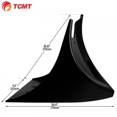 TCMT Motorcycle Front Chin Spoiler Mudguard Fit For Harley Sportster Dyna Softail