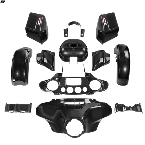 HR3 body kit Fairing Fit For Harley Street Glide 2018 Black Tempest Touring 14-2021