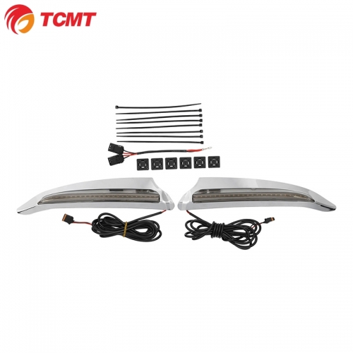 TCMT Front Upper Cowl Light Decoration Fit For Honda Goldwing 1800 GL1800 18-20