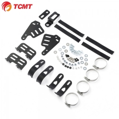 TCMT Black Standard Short Sport Fairing Windshield Fit For Harley Dyna 35 39 41 49mm