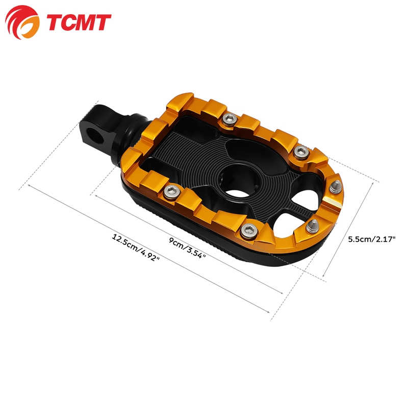 10mm Passenger Footpegs Highway Pegs Footrests Fit For Harley Softail Dyna