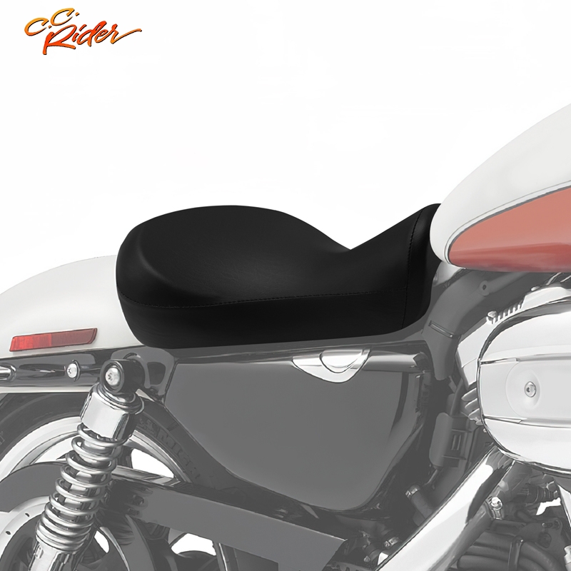 Front Driver Rider Solo Seat Fit For Harley Sportster 883 1200 1983-2020
