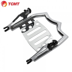 XF2906A73-01-E Chrome Detachable Stealth Luggage Rack Fit For Harley Touring Road Glide 09-24