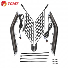 XF29012092-EB LED Light Radiator Grill Panels Decorative Lamp Fit For Honda Goldwing 1800 18+