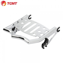 XF2906A73-01-E Chrome Detachable Stealth Luggage Rack Fit For Harley Touring Road Glide 09-24