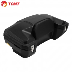 XX-9906 ATV Rear Passenger Backrest Pad Cargo Storage Helmet Trunk Box Luggage Lounger