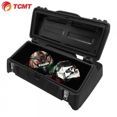 XX-9904 Universal ATV Rear Passenger Pad Cargo Storage Helmet Trunk Box Luggage 96L
