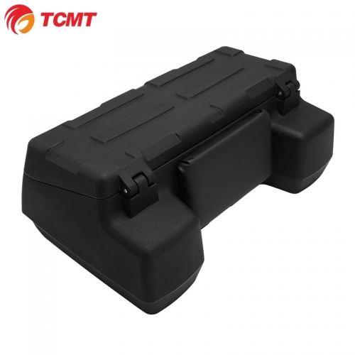 XX-9904 Universal ATV Rear Passenger Pad Cargo Storage Helmet Trunk Box Luggage 96L