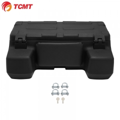 XX-9904 Universal ATV Rear Passenger Pad Cargo Storage Helmet Trunk Box Luggage 96L