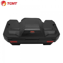 XX-9905 Universal 82L ATV Part Rear Rack Back Seat Storage Pack Luggage Trunk &Backrest