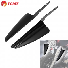XF2906C670-B Fork Mount Wind Deflectors Fit For Harley Electra Glide 2006-13 Road King 95-23