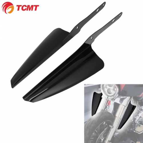 XF2906C670-B Fork Mount Wind Deflectors Fit For Harley Electra Glide 2006-13 Road King 95-23