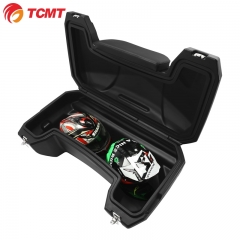 XX-9906 ATV Rear Passenger Backrest Pad Cargo Storage Helmet Trunk Box Luggage Lounger