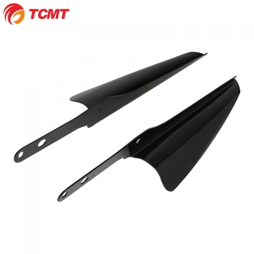 XF2906C670-B Fork Mount Wind Deflectors Fit For Harley Electra Glide 2006-13 Road King 95-23