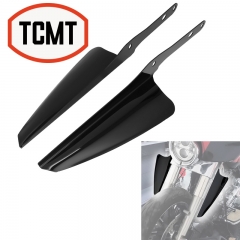XF2906C670-B Fork Mount Wind Deflectors Fit For Harley Electra Glide 2006-13 Road King 95-23