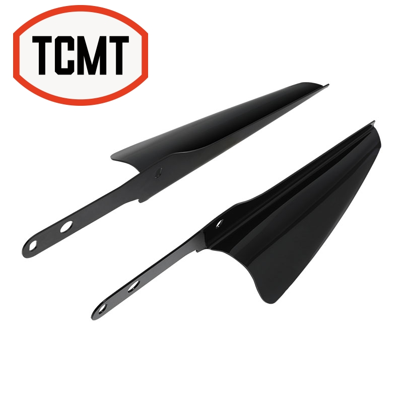 XF2906C670-B Fork Mount Wind Deflectors Fit For Harley Electra Glide 2006-13 Road King 95-23