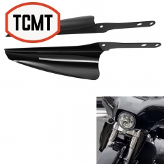 XF2906C670-B Fork Mount Wind Deflectors Fit For Harley Electra Glide 2006-13 Road King 95-23