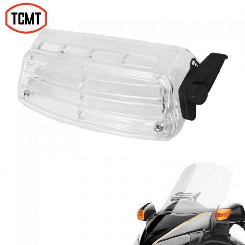 TCMT For Honda GL1800 Windscreen Fresh Air Vent Clear Fit For Honda Goldwing GL1800 2004-2017