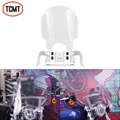 TCMT XF2906C48 Windscreen Shield For Harley Davidson Dyna Sportster XL Motorcycle 39mm Forks