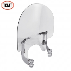 TCMT XF2906C48 Windscreen Shield For Harley Davidson Dyna Sportster XL Motorcycle 39mm Forks