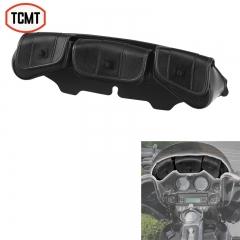 TCMT XF2906C15 Windshield Bag 3 Pouch Three Pocket Fairing Bag For Harley Touring FLHX 96-13