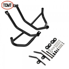 XX-435-B Highway Engine Guard Crash Bar Fit For Kawasaki Ninja 400 2018-2025 Ninja 500 2024-2025