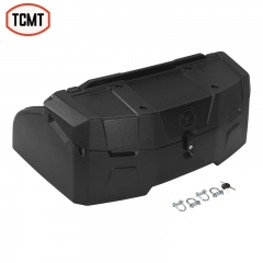 XX-9907 Rear Seat Rack Cargo Storage Trunk Box Passenger Luggage Universal Fit For ATV