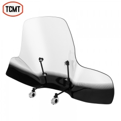 TCMT XF110605 51*90CM Large Windshield Windscreen For Polaris Honda Yamaha Kawasaki Can-Am