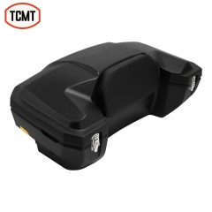 XX-9906 ATV Rear Passenger Backrest Pad Cargo Storage Helmet Trunk Box Luggage Lounger