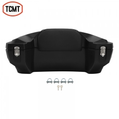 XX-9906 ATV Rear Passenger Backrest Pad Cargo Storage Helmet Trunk Box Luggage Lounger