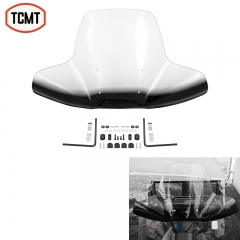 TCMT XF110605 51*90CM Large Windshield Windscreen For Polaris Honda Yamaha Kawasaki Can-Am