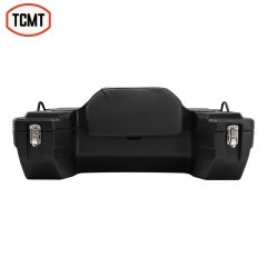 XX-9905 Universal 82L ATV Part Rear Rack Back Seat Storage Pack Luggage Trunk &Backrest