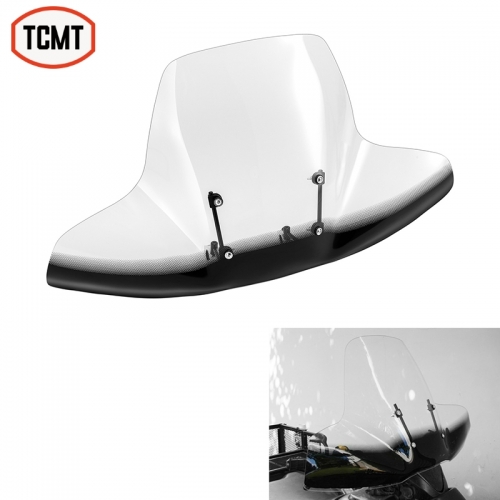 TCMT XF110605 51*90CM Large Windshield Windscreen For Polaris Honda Yamaha Kawasaki Can-Am