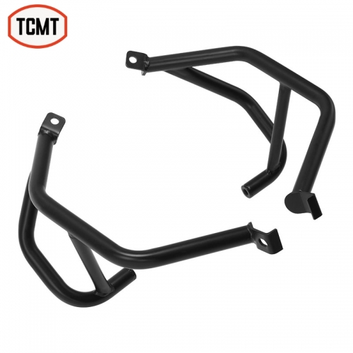 XX-435-B Highway Engine Guard Crash Bar Fit For Kawasaki Ninja 400 2018-2025 Ninja 500 2024-2025