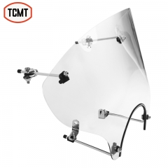 TCMT XF110601 Windscreen Windshield w/Hardware for Motorcycle Yamaha Cruiser VTR XV V-STAR New