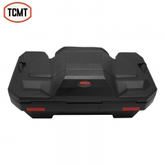 XX-9905 Universal 82L ATV Part Rear Rack Back Seat Storage Pack Luggage Trunk &Backrest