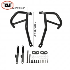 XX-435-B Highway Engine Guard Crash Bar Fit For Kawasaki Ninja 400 2018-2025 Ninja 500 2024-2025