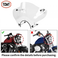 TCMT XF110601 Windscreen Windshield w/Hardware for Motorcycle Yamaha Cruiser VTR XV V-STAR New