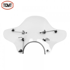 TCMT XF110601 Windscreen Windshield w/Hardware for Motorcycle Yamaha Cruiser VTR XV V-STAR New